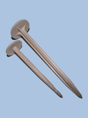 Straight biodegradable pins